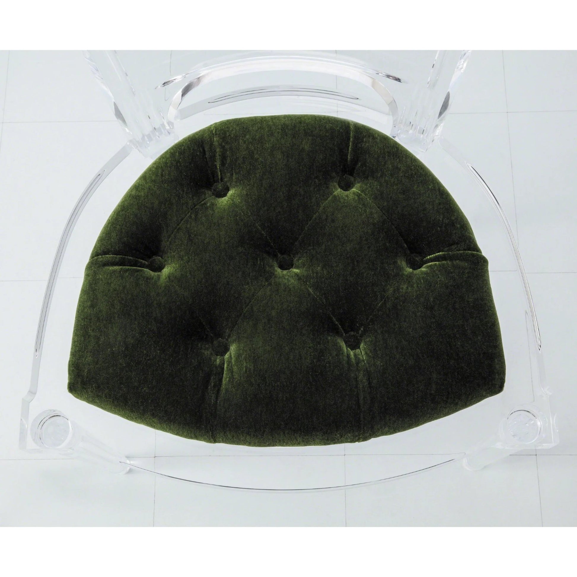 Marilyn Arm Chair by Global Views. Made from acrylic in a transitional style.