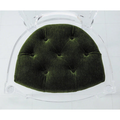 Marilyn Arm Chair by Global Views. Made from acrylic in a transitional style.