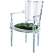 Marilyn Arm Chair by Global Views. Made from acrylic in a transitional style.