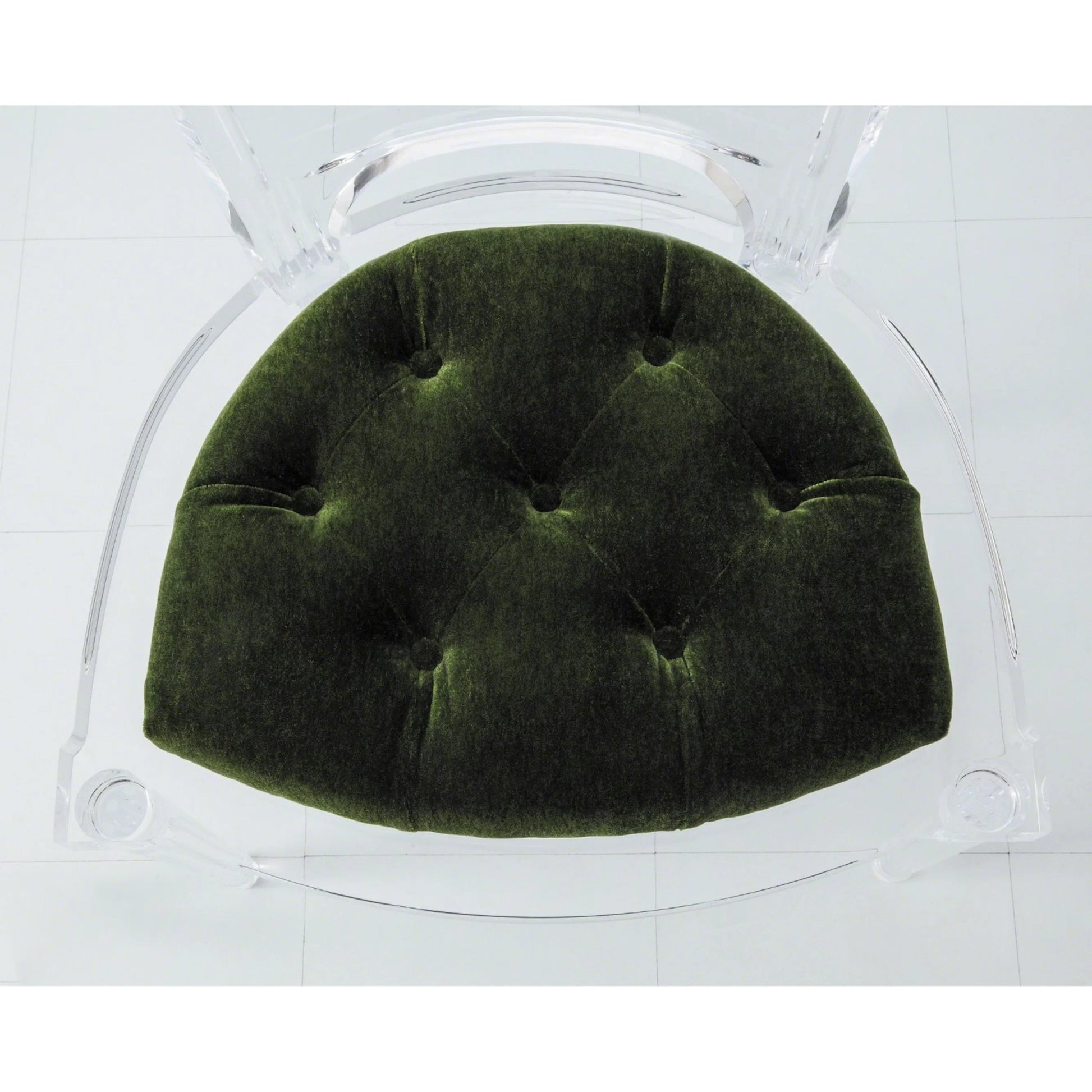 Marilyn Acrylic Side Chair by Global Views. Made from unique in a transitional style.