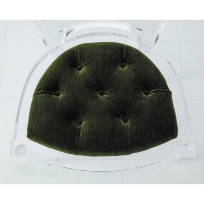 Marilyn Acrylic Side Chair by Global Views. Made from unique in a transitional style.