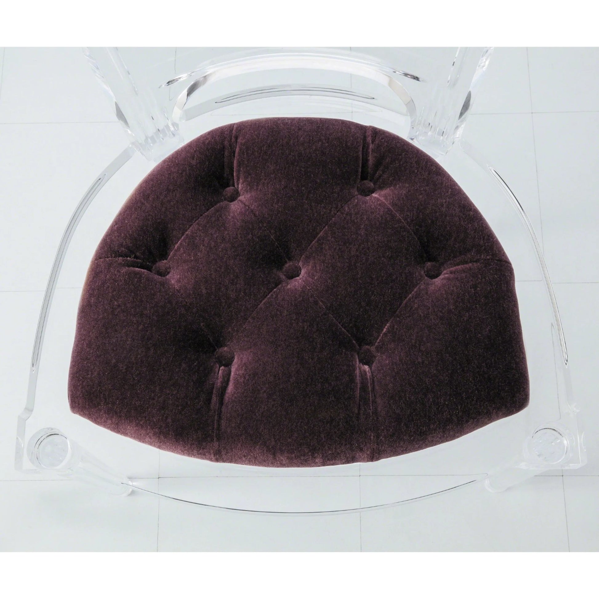 Marilyn Acrylic Side Chair by Global Views. Made from unique in a transitional style.