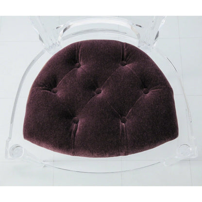 Marilyn Acrylic Side Chair by Global Views. Made from unique in a transitional style.