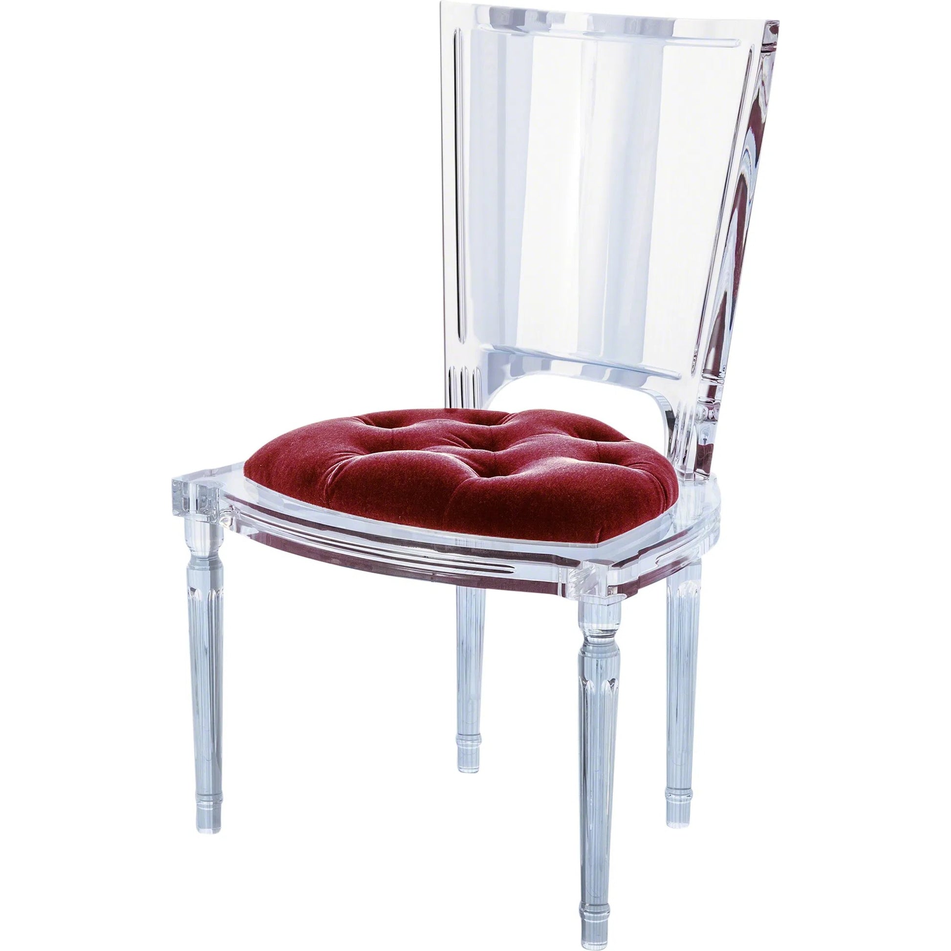 Marilyn Acrylic Side Chair by Global Views. Made from unique in a transitional style.