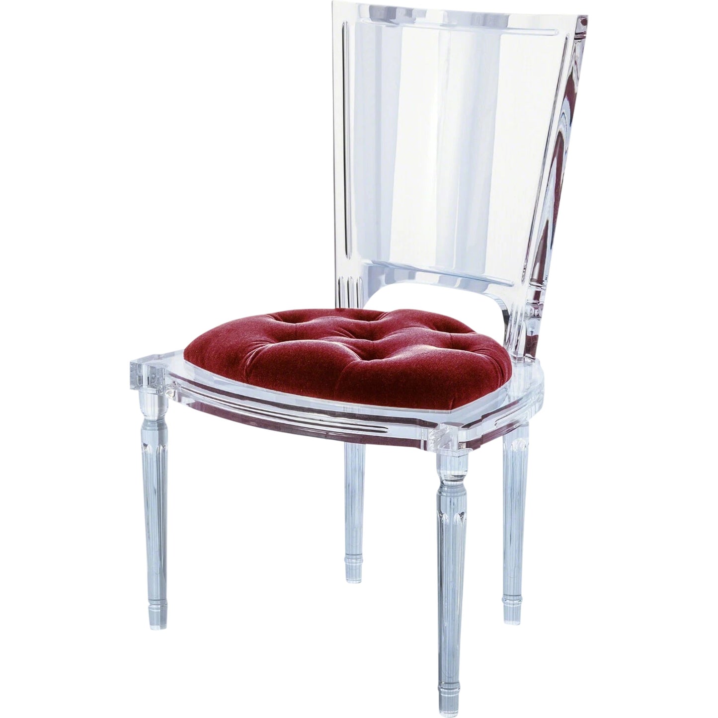 020 SR-701611 | Lifestyle | Marilyn Acrylic Side Chair by Global Views. Made from unique in a transitional style.