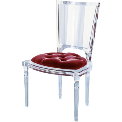 Marilyn Acrylic Side Chair by Global Views. Made from unique in a transitional style.