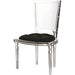 Marilyn Acrylic Side Chair by Global Views. Made from unique in a transitional style.