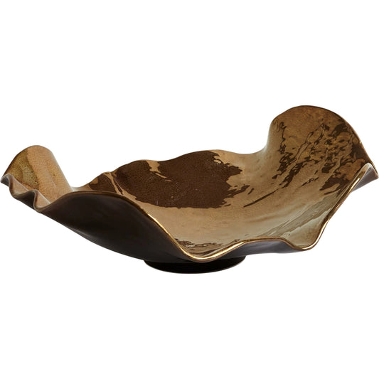 Wave Platter by Global Views. Made from ceramic in a eclectic & global style.