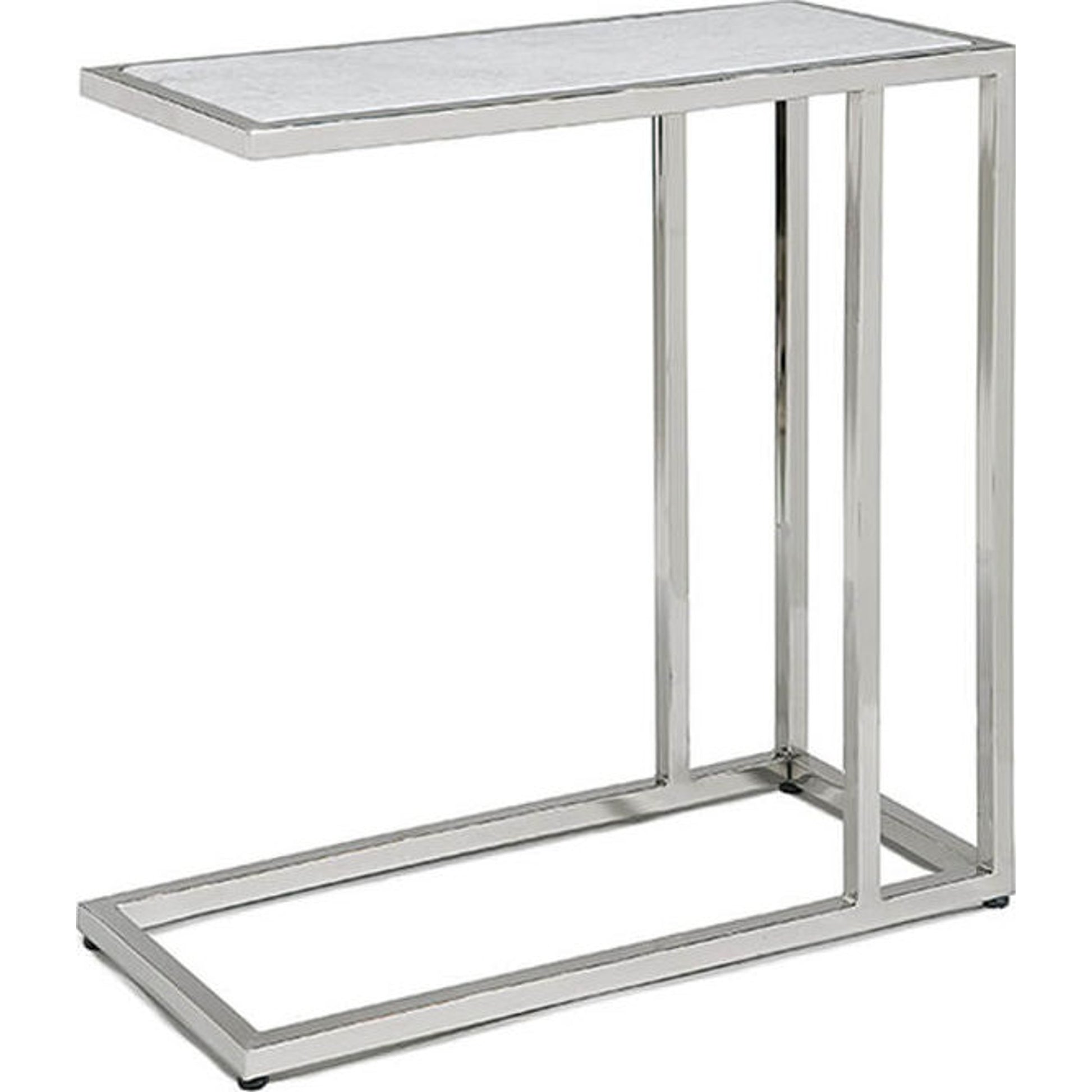 Echelon Sofa Hugger Table by Regina Andrew. Made from steel in a modern style.