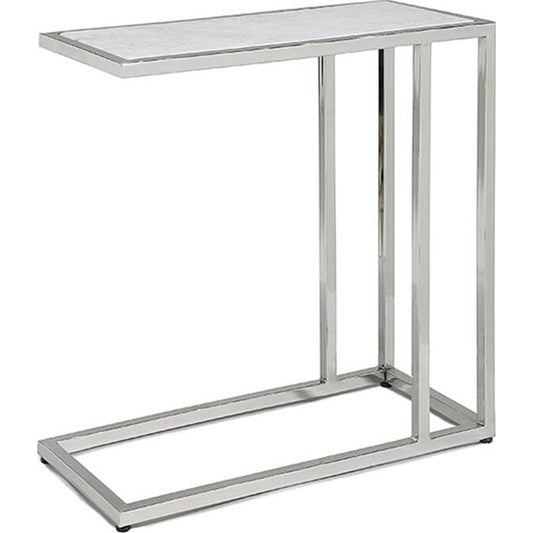 Echelon Sofa Hugger Table by Regina Andrew. Made from steel in a modern style.