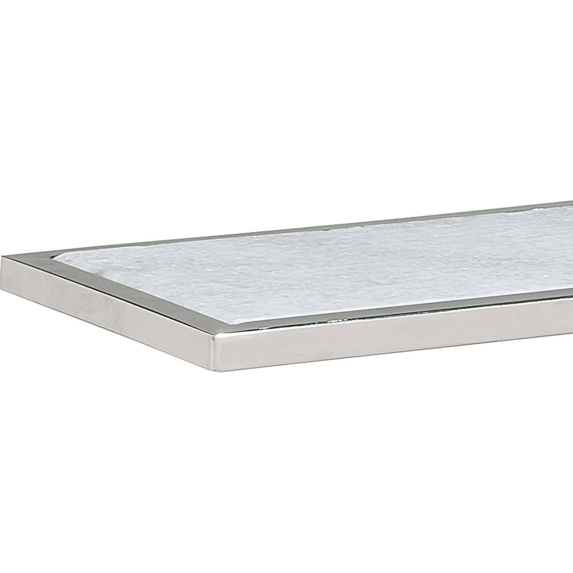 Echelon Sofa Hugger Table by Regina Andrew. Made from steel in a modern style.