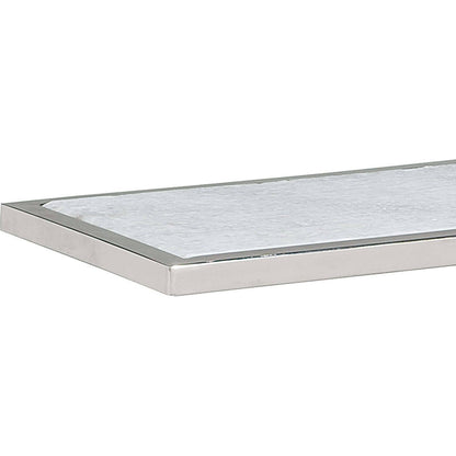 Echelon Sofa Hugger Table by Regina Andrew. Made from steel in a modern style.
