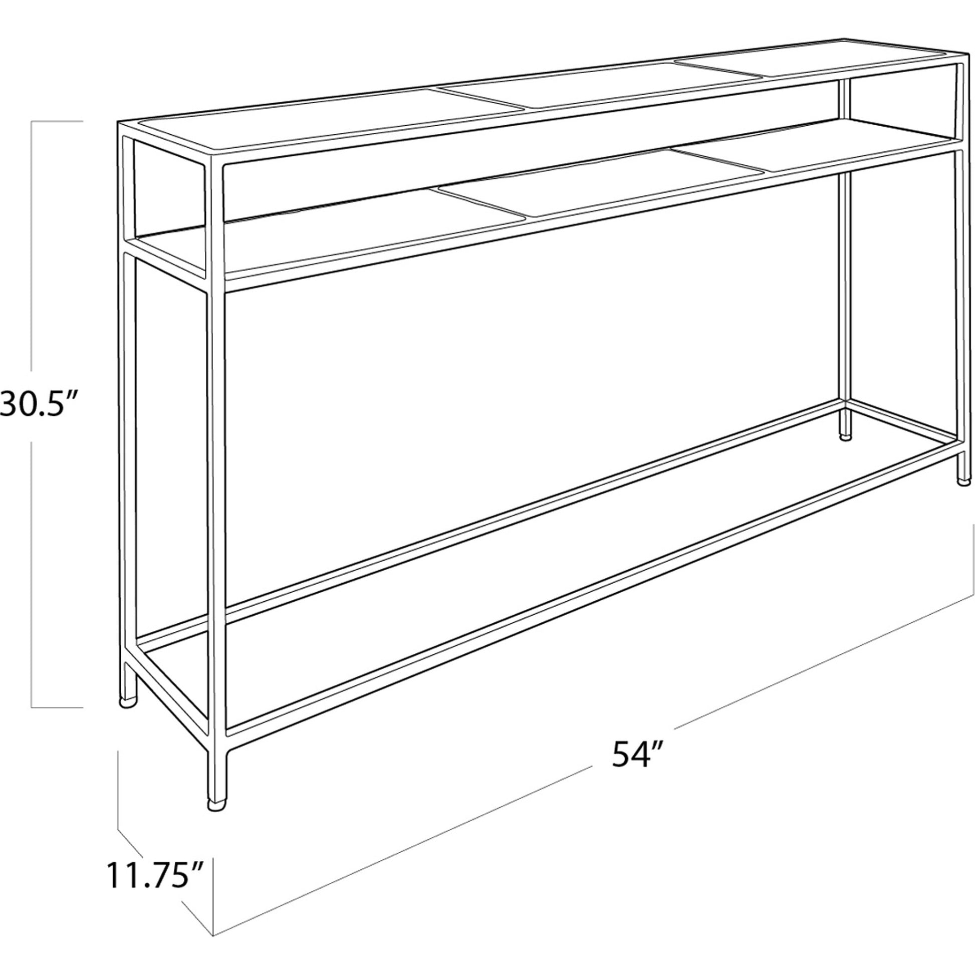 Echelon Console Table by Regina Andrew. Made from unique in a modern style.