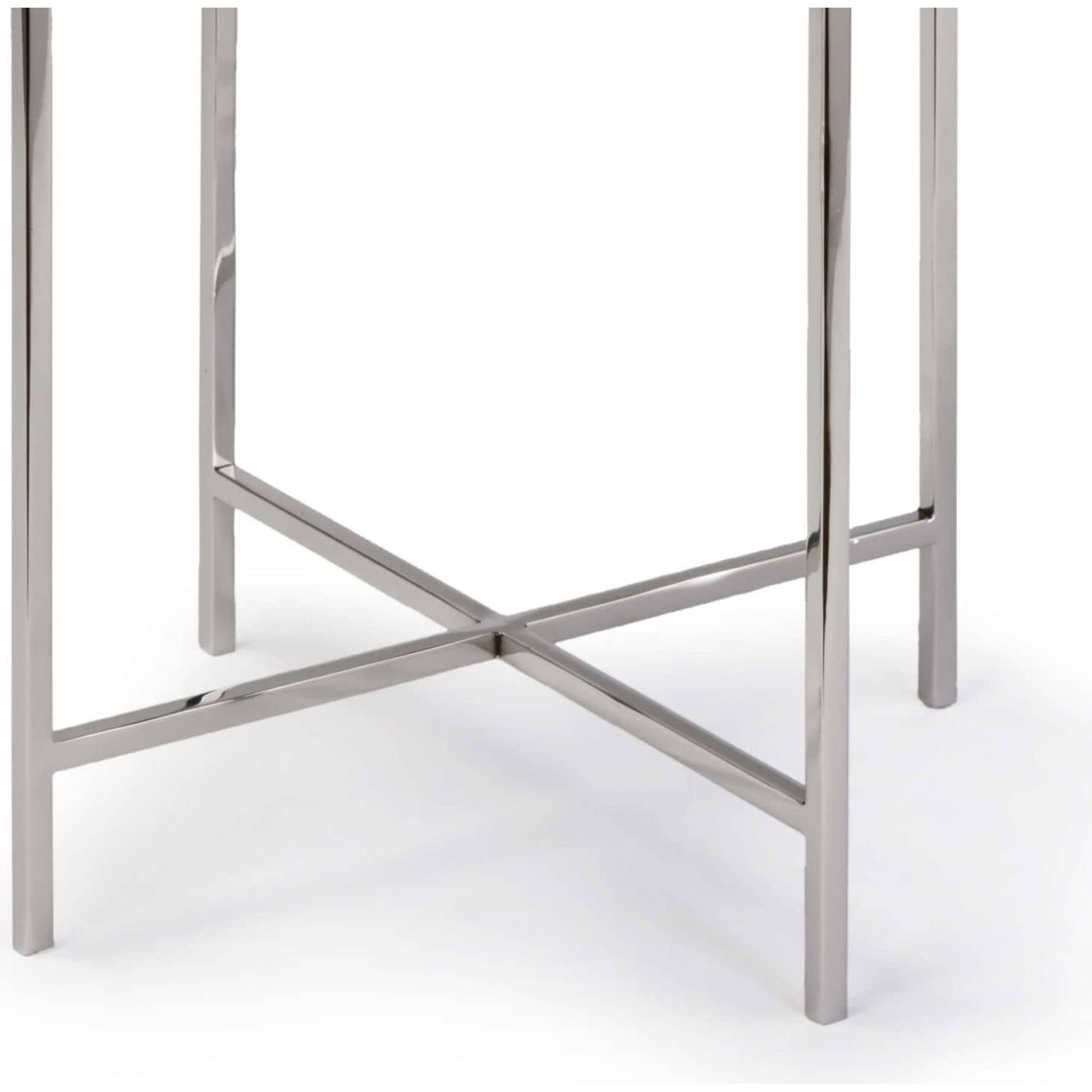 Bone Drum Table by Regina Andrew. Made from brass in a eclectic & global style.