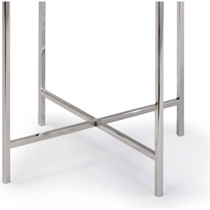 Bone Drum Table by Regina Andrew. Made from brass in a eclectic & global style.