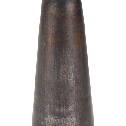 Ellis Table by Regina Andrew in ebony and blackened iron. Made from aluminum in a eclectic & global style.