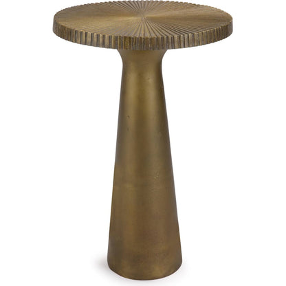 Ellis Table by Regina Andrew in ebony and blackened iron. Made from aluminum in a eclectic & global style.