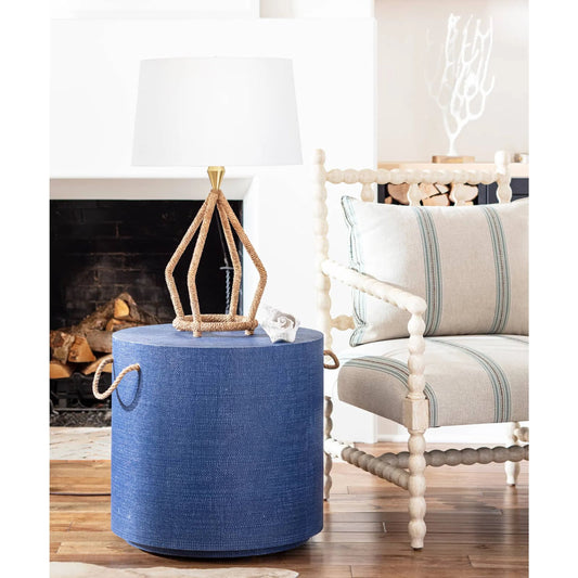 Aegean Round Table by Regina Andrew. Made from resin in a coastal style.