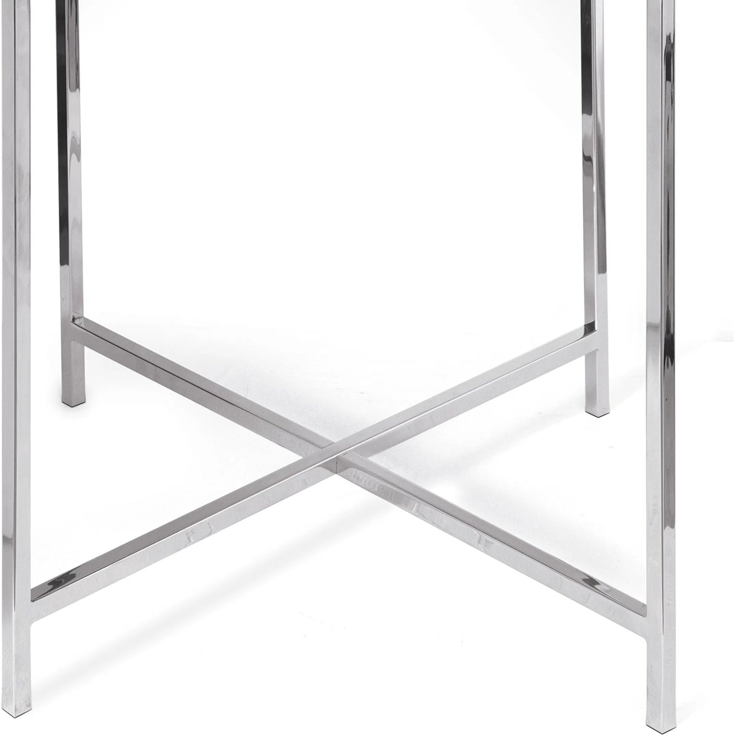 003 SI-1949320 | Closeup | Derby Leather Tray Table by Regina Andrew. Made from leather in a modern style.