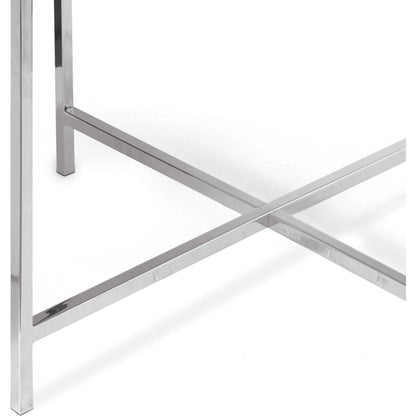 Derby Leather Tray Table by Regina Andrew. Made from leather in a modern style.