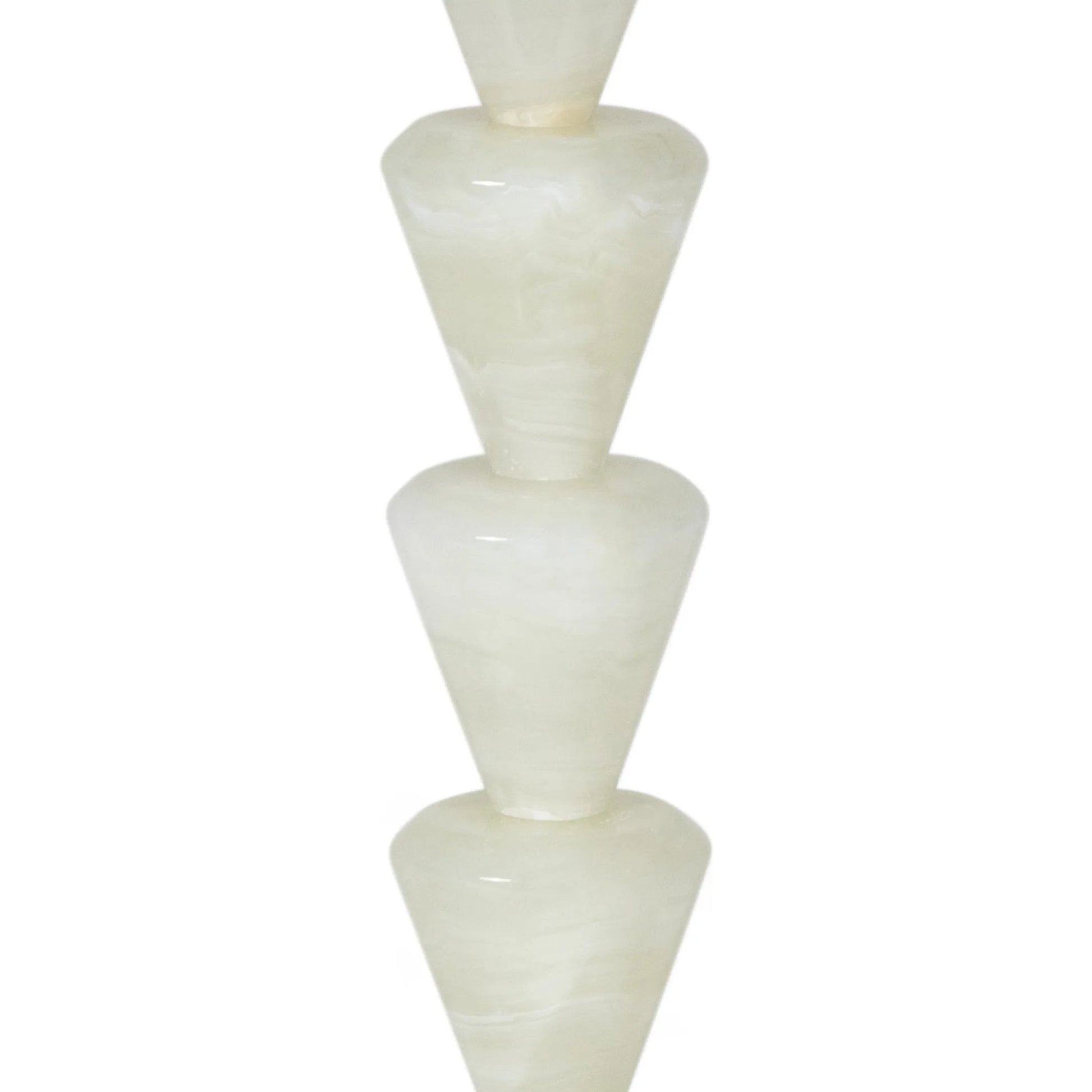 Patricia Jade Accent Table by Regina Andrew in natural jade. Made from jade in a modern style.