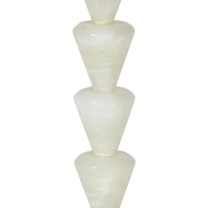 Patricia Jade Accent Table by Regina Andrew in natural jade. Made from jade in a modern style.