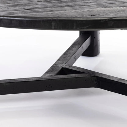 Sonoma Wood Coffee Table by Regina Andrew in black. Made from wood in a unique style.