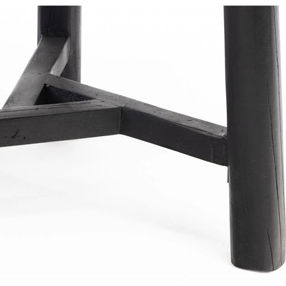 Sonoma Wood Accent Table by Regina Andrew in black. Made from wood in a unique style.