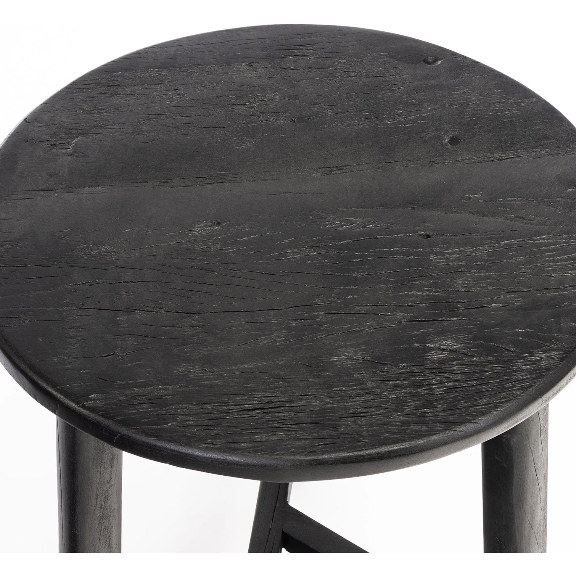 Sonoma Wood Accent Table by Regina Andrew in black. Made from wood in a unique style.