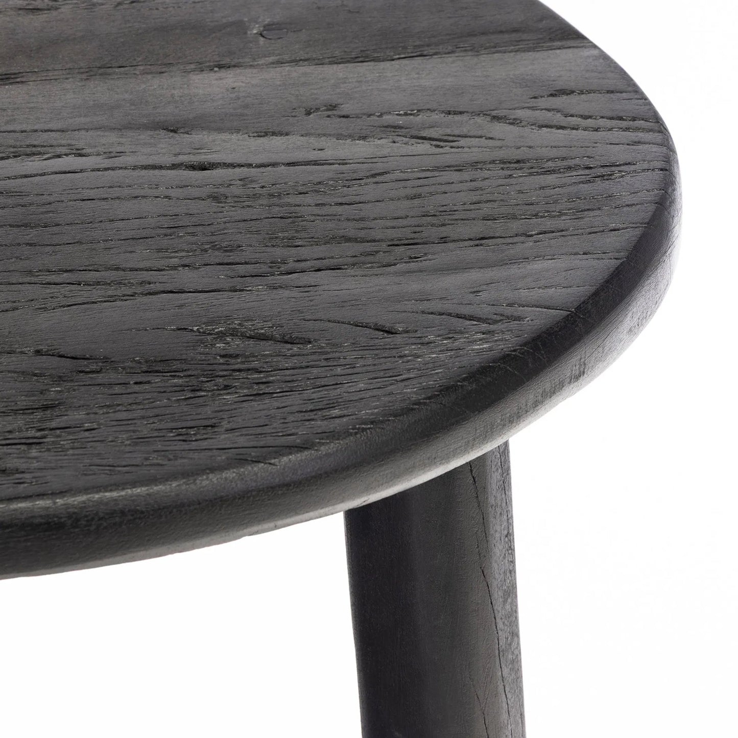 003 SI-2528198 | Closeup | Sonoma Wood Accent Table by Regina Andrew in black. Made from wood in a unique style.
