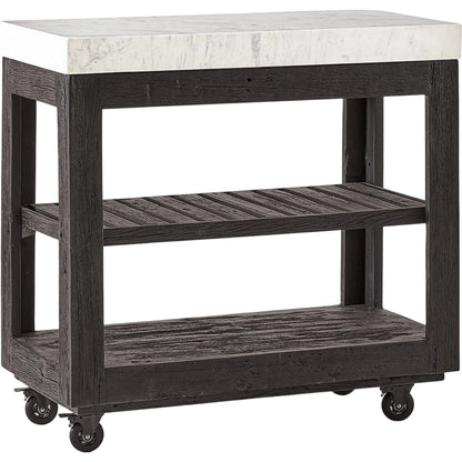 Toscana Console Table by Regina Andrew in black and black. Made from reclaimed wood in a unique style.