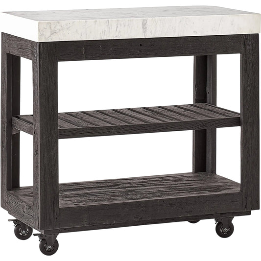 Toscana Console Table by Regina Andrew in black and black. Made from reclaimed wood in a unique style.