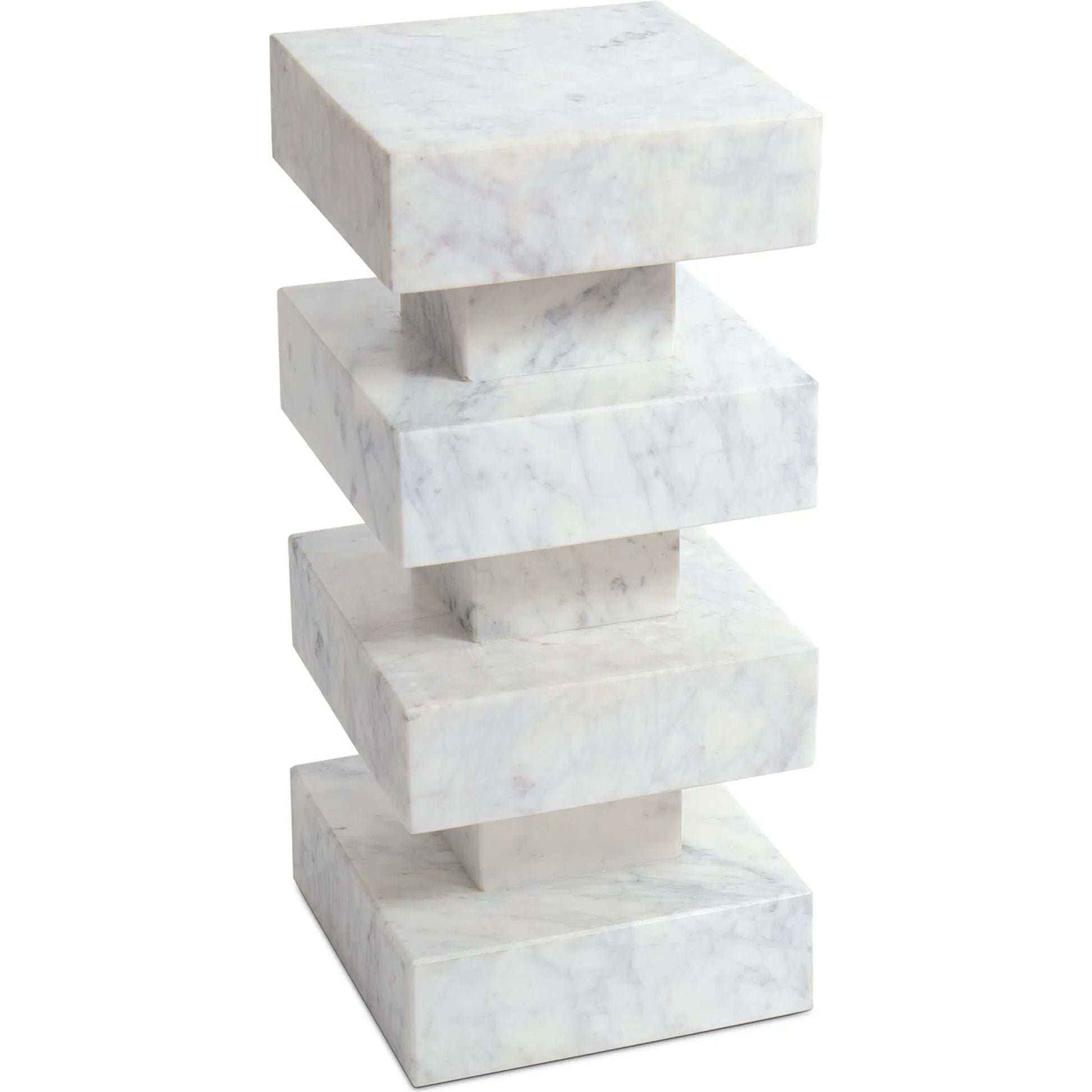 Charli Marble Accent Table by Regina Andrew. Made from marble in a modern style.
