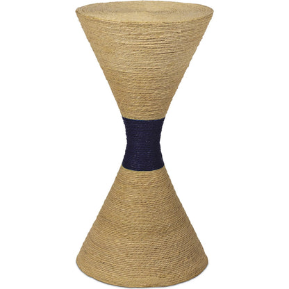 Maren Table by Regina Andrew in natural. Made from seagrass in a rustic style.