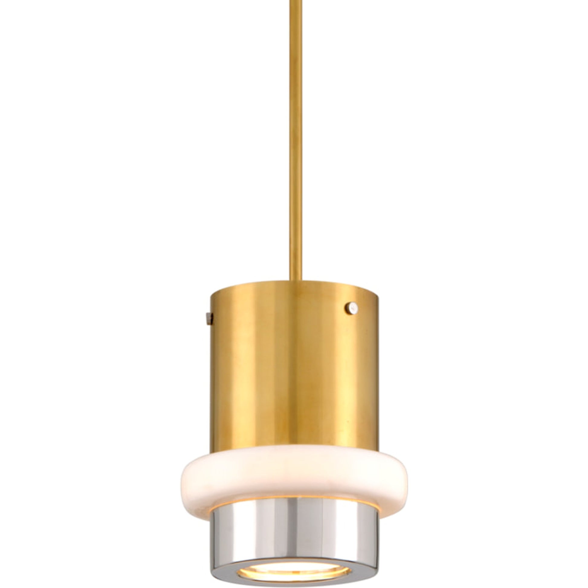 Beckenham Chandelier by Corbett in vintage polished brass, nickel. Made from solid brass in a modern style.