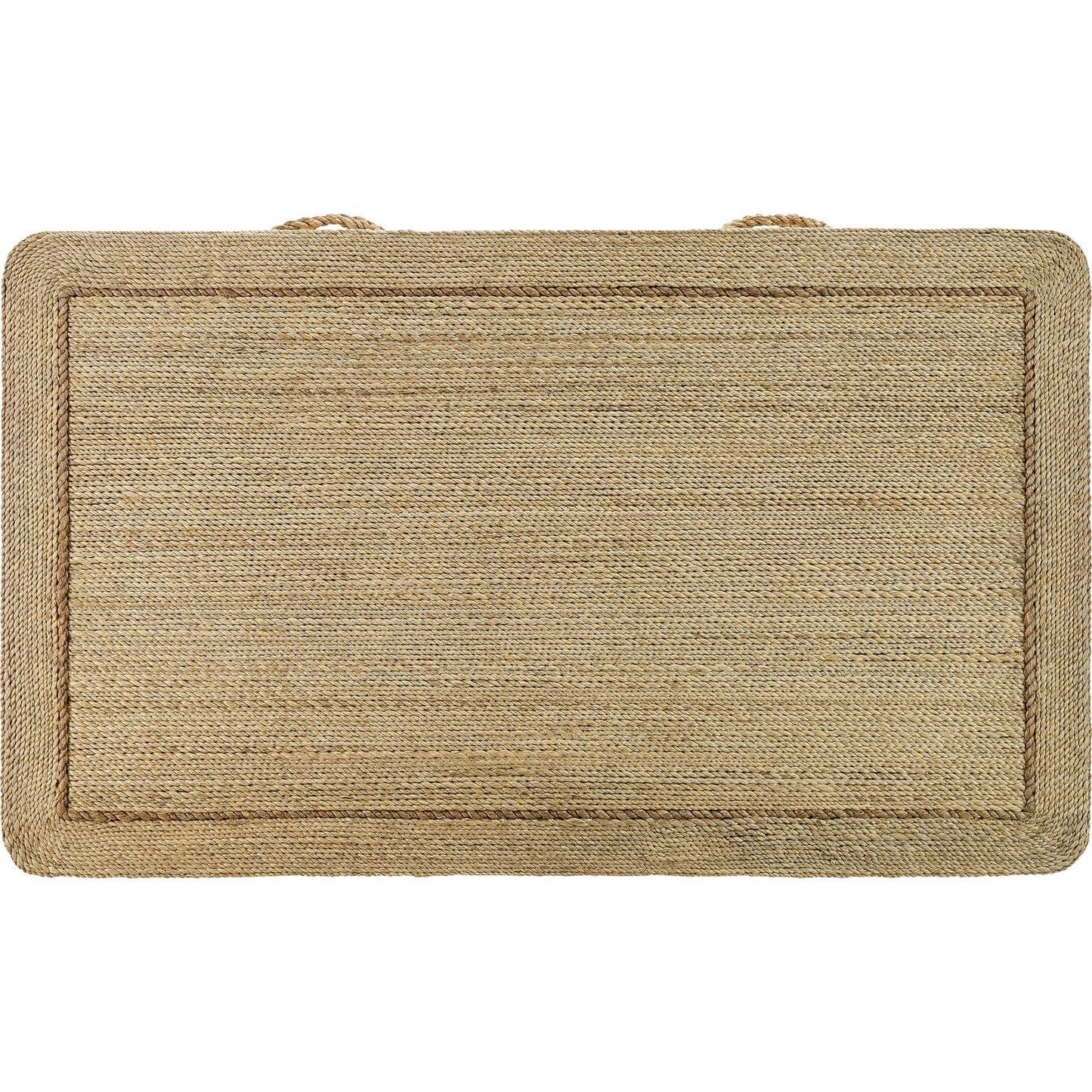 004 S-222745 | Additional Silo | Kaipo Chest by Currey and Company. Made from abaca rope, wood in a coastal style.