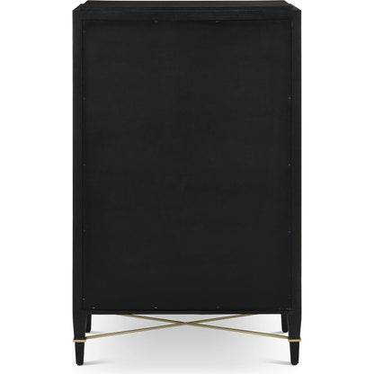 Verona Five-Drawer Chest by Currey and Company. Made from unique in a traditional style.