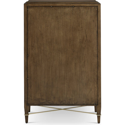 Verona Five-Drawer Chest by Currey and Company. Made from unique in a traditional style.