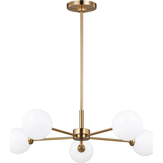 Tallis 5-Light Chandelier by Visual Comfort & Co.. Made from steel in a unique style.