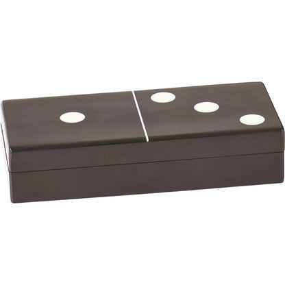 Dominoes Box by Global Views. Made from mdf, resin in a modern style.