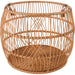 Sumatra Rattan Floor Storage Basket by Villa by Classic Home. Made from rattan in a rustic style.