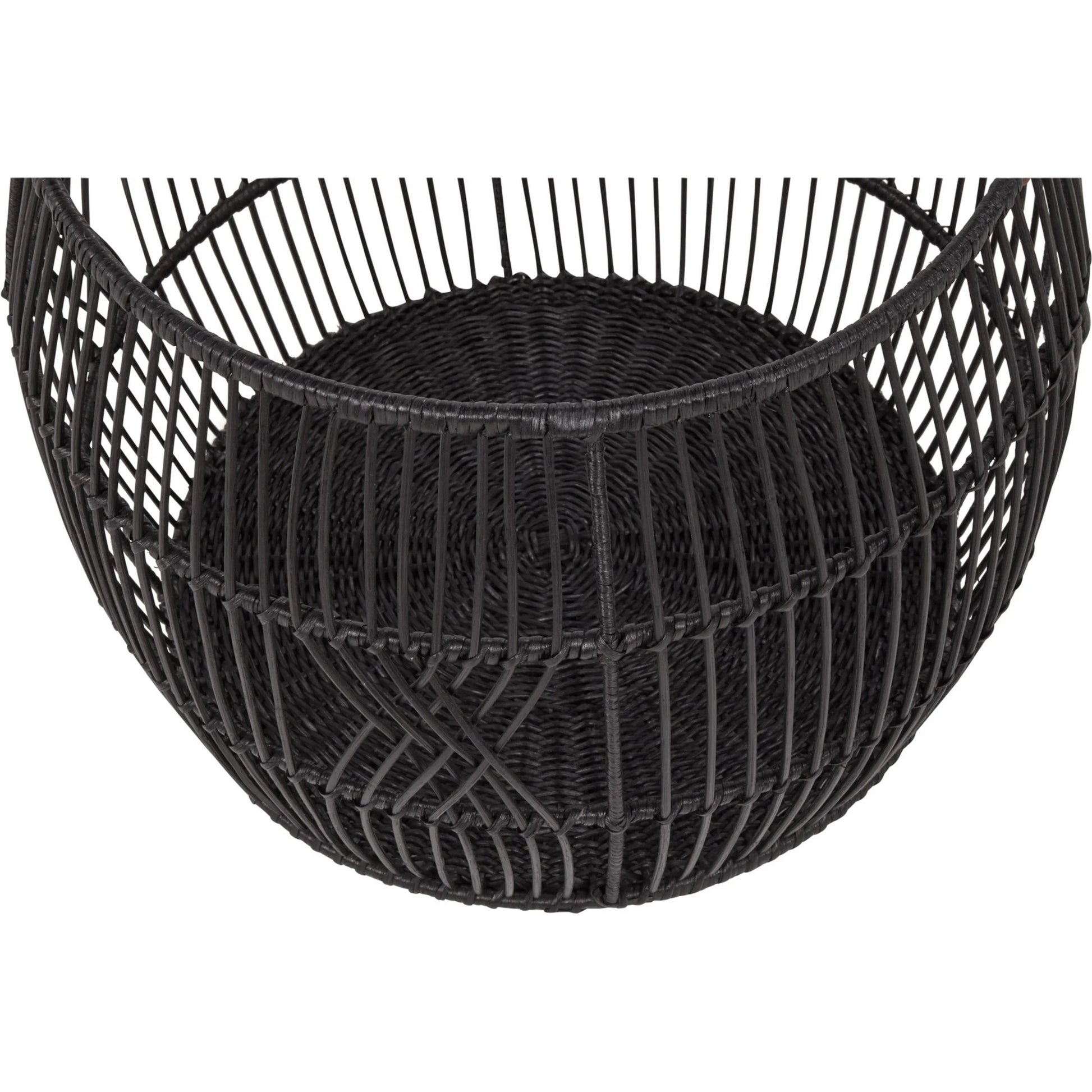 Sumatra Rattan Floor Storage Basket by Villa by Classic Home. Made from rattan in a rustic style.