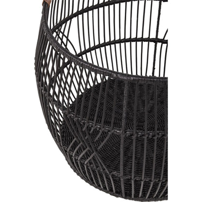 Sumatra Rattan Floor Storage Basket by Villa by Classic Home. Made from rattan in a rustic style.