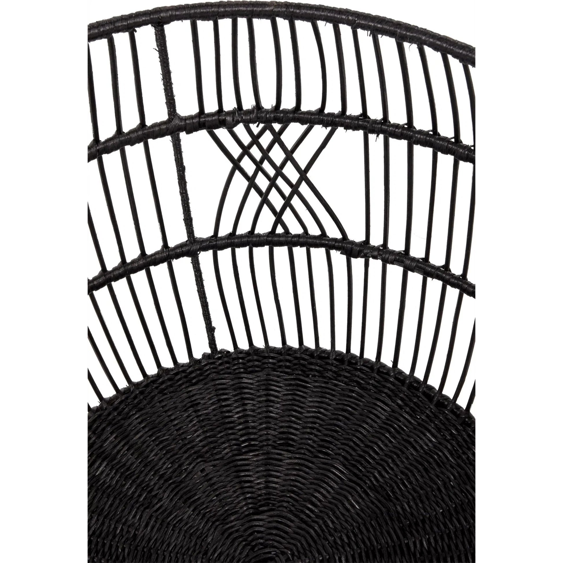 Sumatra Rattan Floor Storage Basket by Villa by Classic Home. Made from rattan in a rustic style.