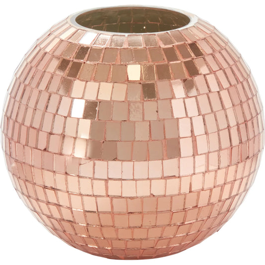 Twila Disco Vase by Accent Decor. Made from glass in a unique style.