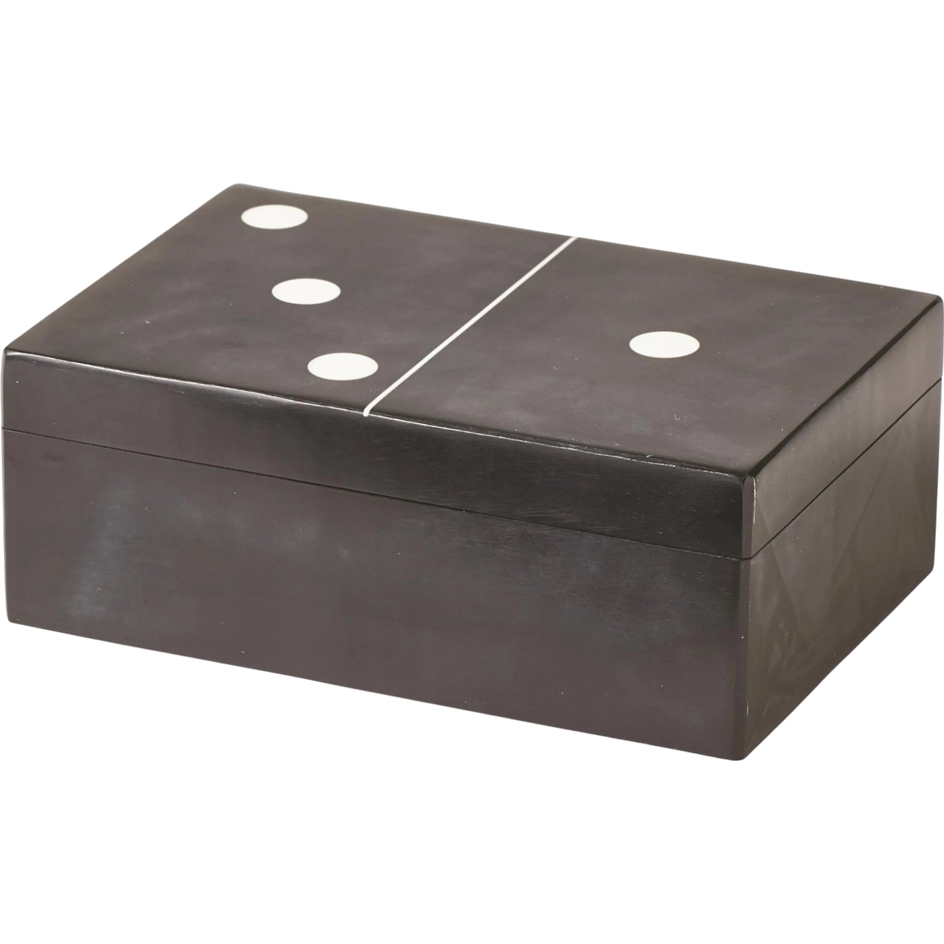 Dominoes Box by Global Views. Made from mdf, resin in a modern style.