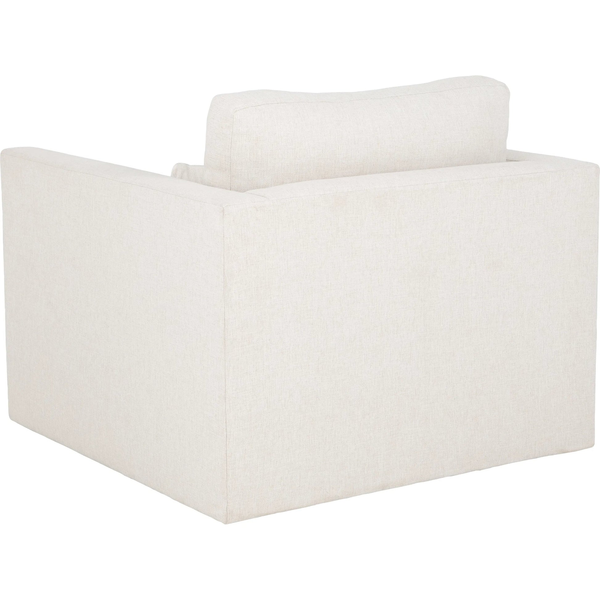 Banks Swivel Chair by Fairfield Chair in cream and cream. Made from unique in a unique style.