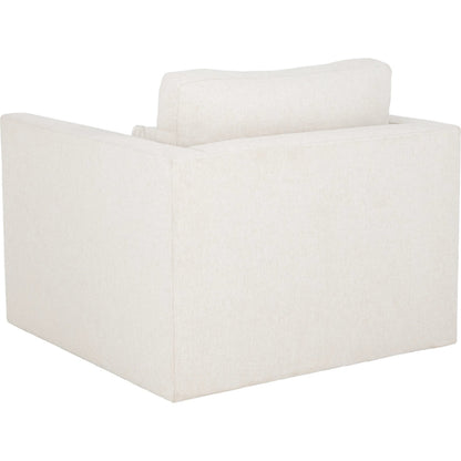 Banks Swivel Chair by Fairfield Chair in cream and cream. Made from unique in a unique style.