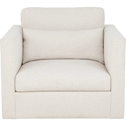 Banks Swivel Chair by Fairfield Chair in cream and cream. Made from unique in a unique style.