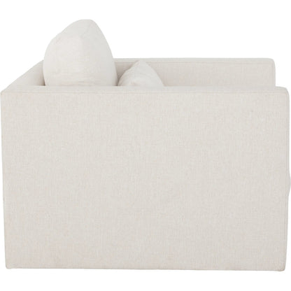 Banks Swivel Chair by Fairfield Chair in cream and cream. Made from unique in a unique style.